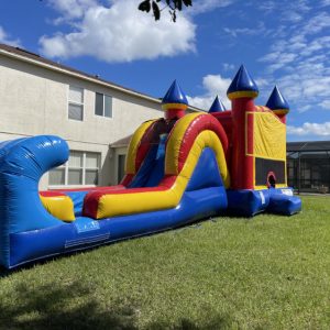Modular Castle Water Slide Combo