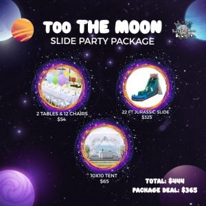 The Moon Slide Party discount and deals image.