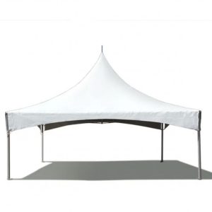20x20 Tent Wall Addon picture of a tent with white top.